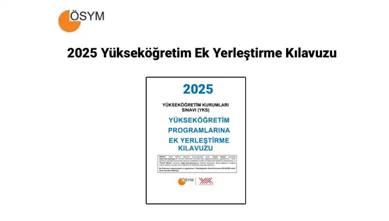 2025 Yükseköğretim Ek Yerleştirme Kılavuzu: Kontenjanlar ve Tarihler Açıklandı