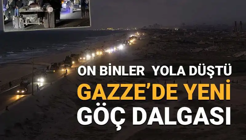 Gazze’deki Yeni Göç Dalgası: Savaş, Umut ve Hayatta Kalma Mücadelesi