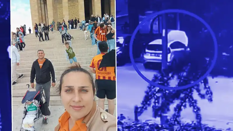 Anıtkabir'de Ziyaret Eden Aileye Tuzağa Düşüren Olay Kameralara Yansıdı!
