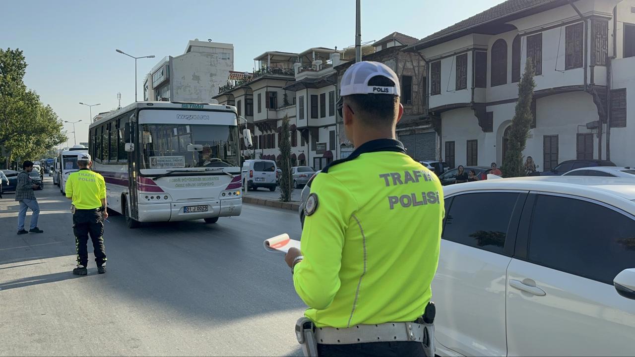 Adana'da Gereksiz Korna Çalan Sürücülere Ceza Yağdı