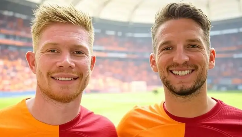 Galatasaray, Kevin de Bruyne İçin Dries Mertens’i Kullanacak Strateji Geliştiriyor!