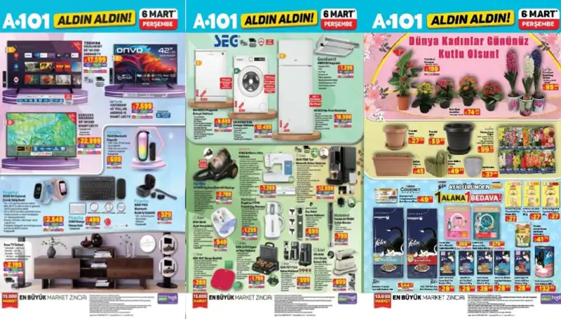 A101’in 6 Mart Aktüel Ürünleri ile Evdeki Yenilikleri Keşfedin!