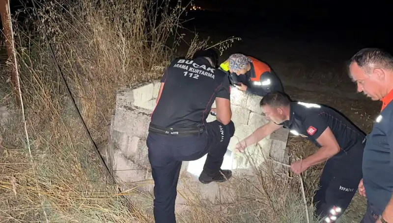 Burdur'da Kuyuya Düşen Kedinin Kurtuluş Hikayesi
