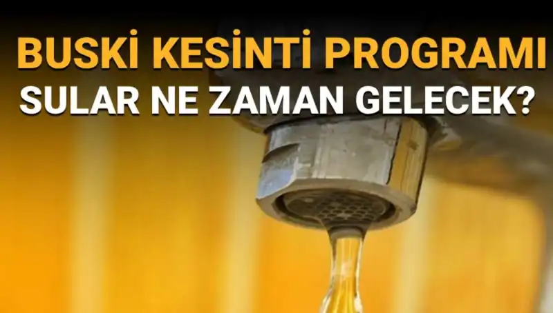 Bursa Nilüfer'de Su Kesintisi: Yeni Programda Sular Ne Zaman Gelecek?