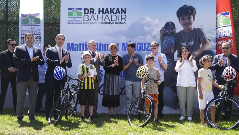 Bahçelievler’de Gençlere Özel Skate Parkı Açıldı: Mattia Ahmet Minguzzi