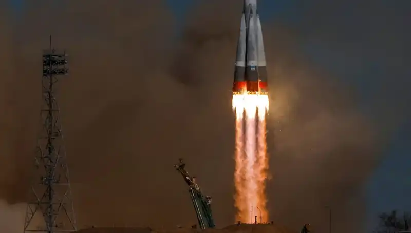Amerikalı ve Rus Astronotlar Uzaya Yolculuk İçin Soyuz MS-27 İle Yola Çıktı