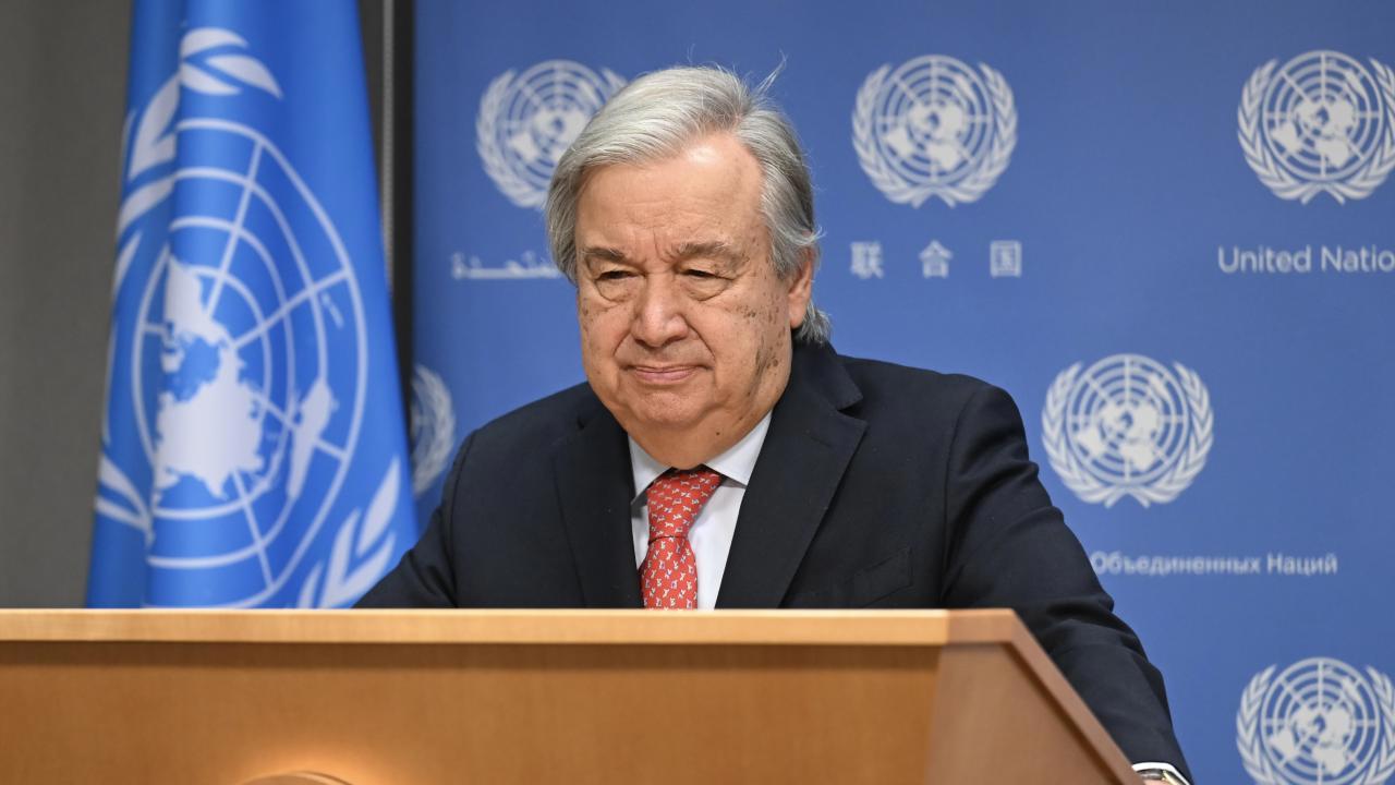 BM Genel Sekreteri Guterres: Suriye halkı önemli bir tarihi fırsatla karşı karşıya