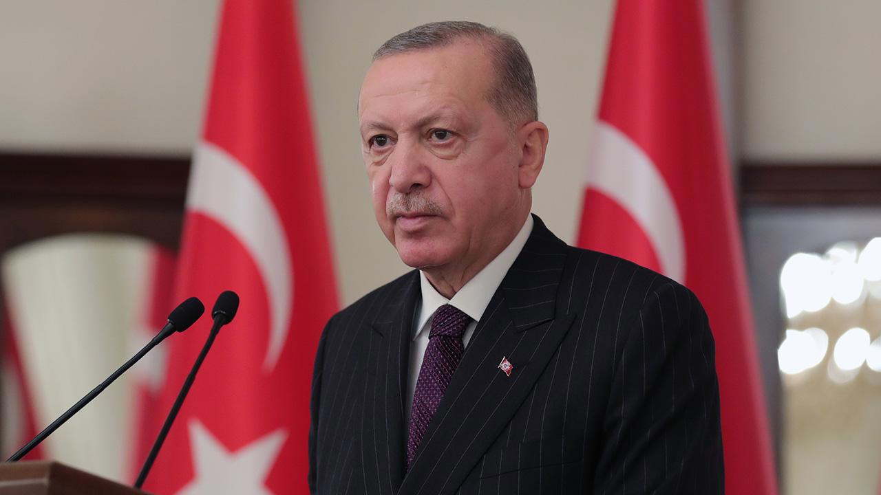 Cumhurbaşkanı Erdoğan'dan Şehit Ailesine Başsağlığı Mesajı