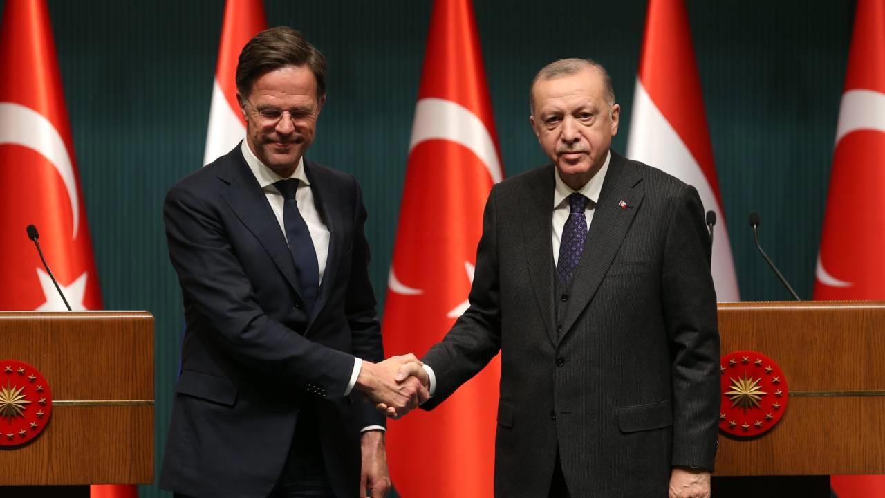 Cumhurbaşkanı Erdoğan NATO Genel Sekreteri Rutte ile İstanbul'da buluştu