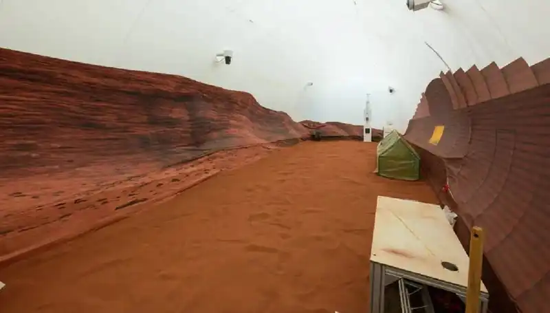 Mars'ta Yaşam İçin 3D Yazıcı ile İnşa Edilen Simülasyon Dikkatleri Üzerine Çekti