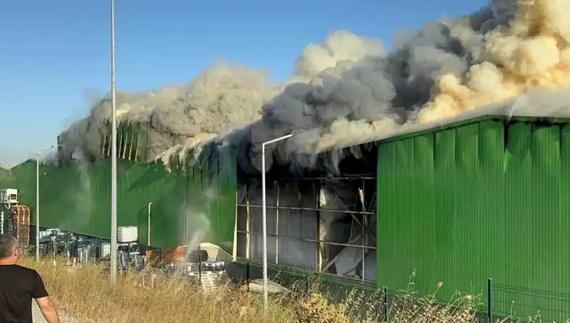 Balıkesir'de Fabrika Yangınında İki İşçi Hayatını Kaybetti, 1 Kişi Tutuklandı