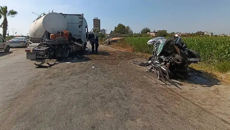 Adana'da Tanker ile Otomobil Çarpıştı: Korkunç Kaza ve Sonrası
